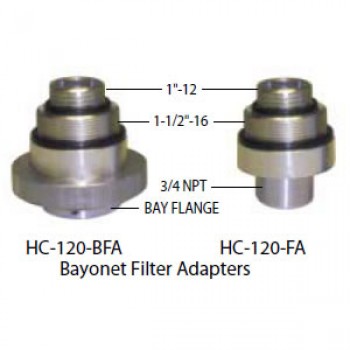 Bayonet Filter Adapter